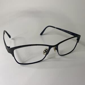 William Morris London Eyeglasses Frame Full Rim Black Gunmetal WM 4133 52-16-138